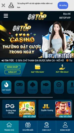 Cách TẢI VỀ Ứng Dụng 88TOP Dễ Dàng